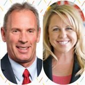 Brian Ryks and Stacey Stegman
